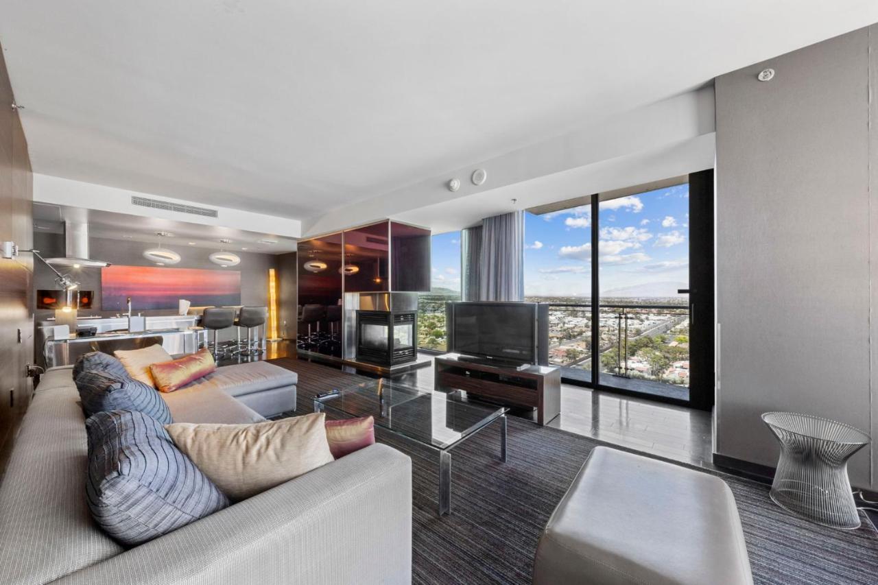 Huge Modern Luxury 17 Floor Panoramic Corner Suite With Open Balcony Las Vegas Eksteriør bilde